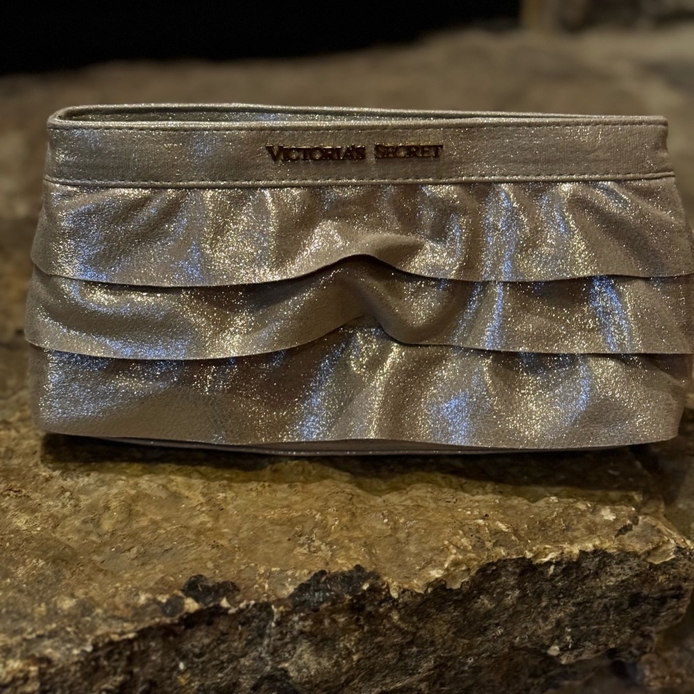 Victoria’s Secret gold bag